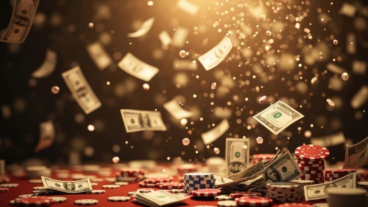ganas slot mobile app interface showing slot tournaments and live-dealer options
